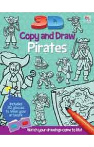 3D Copy & Draw Pirates -