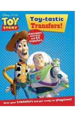 Disney Pixar Transfer Book Toy-Tastic Transfers:  (PB)