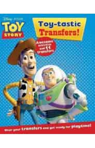 Disney Pixar Transfer Book Toy-Tastic Transfers:  (PB)