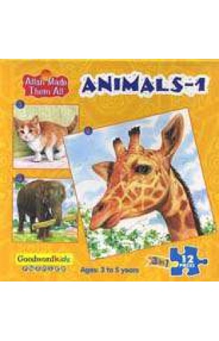 Animals 1: Box of Three Puzzles