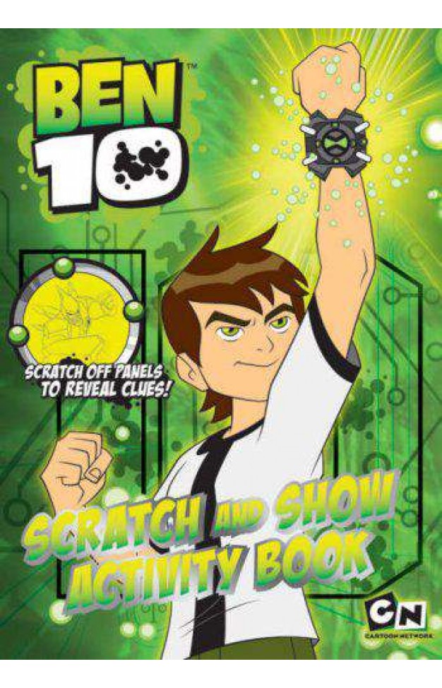 Ben 10: Scratch and Show Activity Book