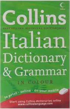 Collins Italian Dictionary And Grammar