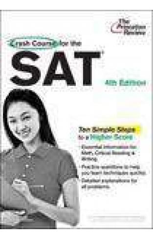 Crash Course For The SAT 4th Edition College Test Preparation