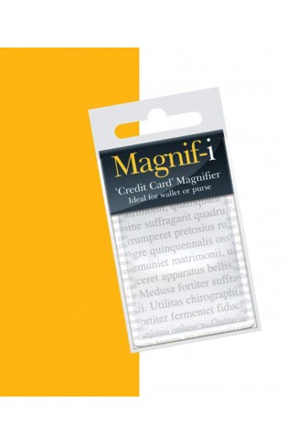 Credit Card Magnifier