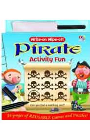 Draw on Wipe off Activity Book Pirates Write on Wipe Off Activity Fun