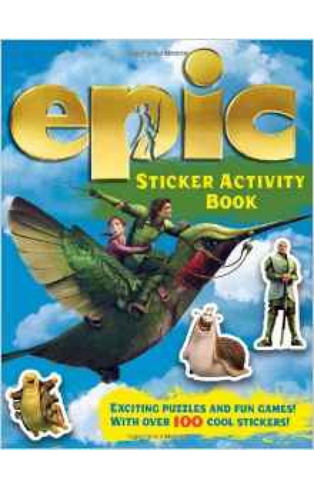 Epic Sticker Activity Book Epic Film Tie in Spiralbound