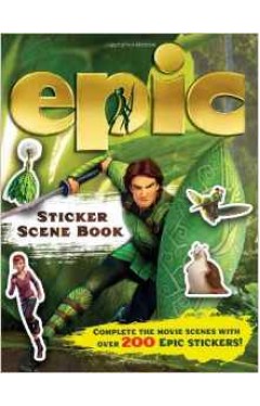 Epic Sticker Scene Book Epic Film Tie in Spiralbound