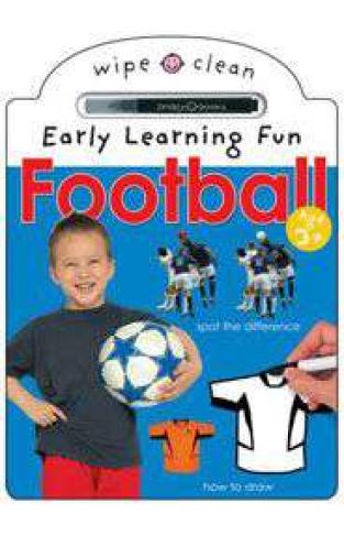 Football Wipe Clean Early Learning Fun 