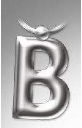 Initial Keyring Letter B