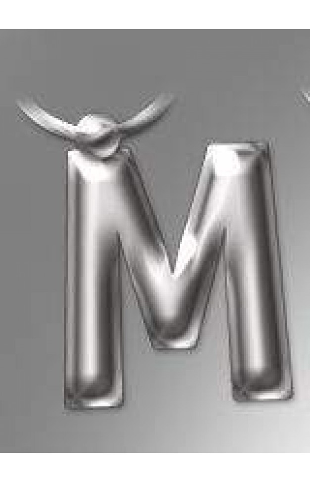Initial Keyring Letter M