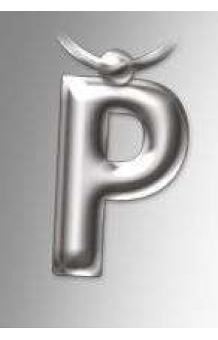 Initial Keyring Letter P