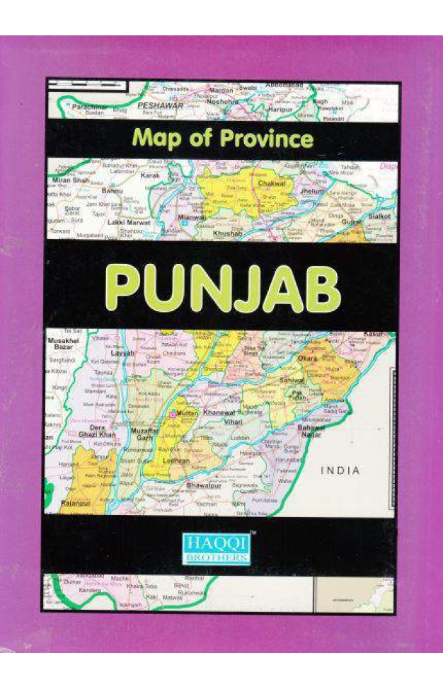 Map of Punjab Province