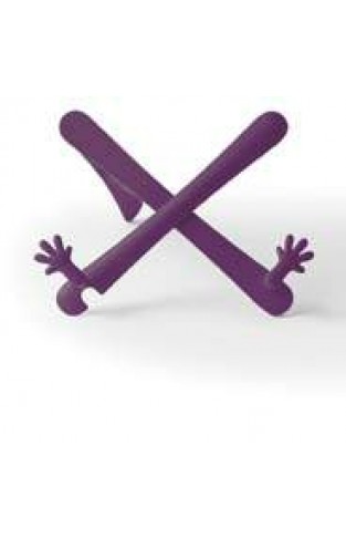 The Hands Stand  Portable Book/Tablet Holder Aubergine