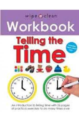 Wipe Clean Workbook Tell The TimeSpiral Bound