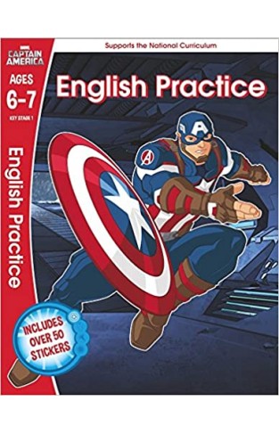 Captain America: English Practice, Marvel Learning - Paperback