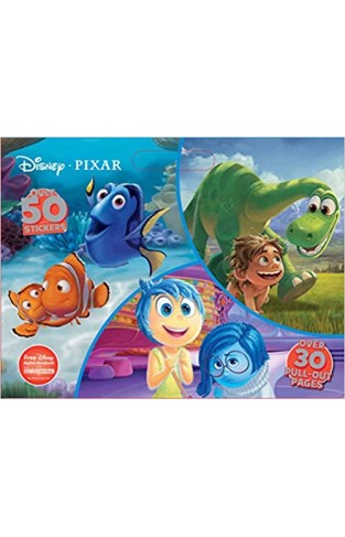 Disney Pixar Coloring Floor Pad - Paperback 