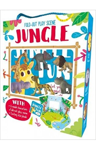 Fold-out Play Scene: Jungle - Paperback