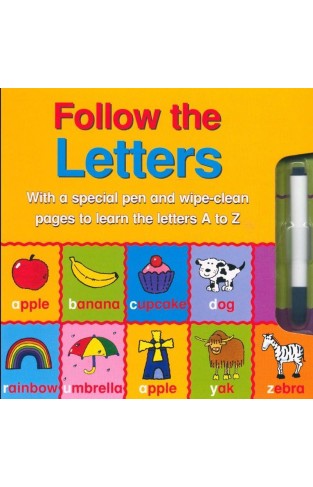 Follow The Letters - Board Book