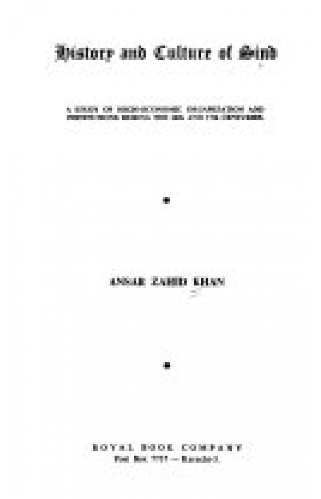 History And Culture Of Sindh