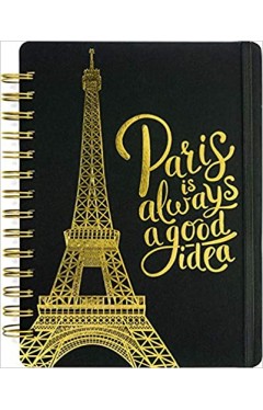 Paris is Always a Good Idea Journal (Blackrock Journal, Notebook) - Spiral