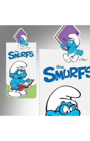 Smurf Bookmark - Brainy Smurf 
