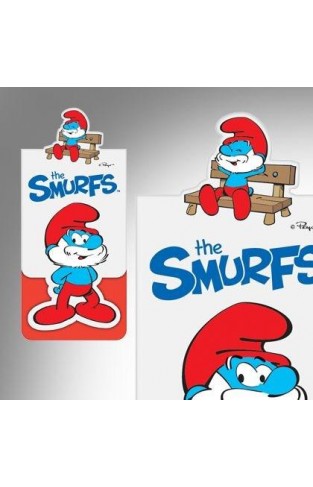Smurf Bookmark - Papa Smurf