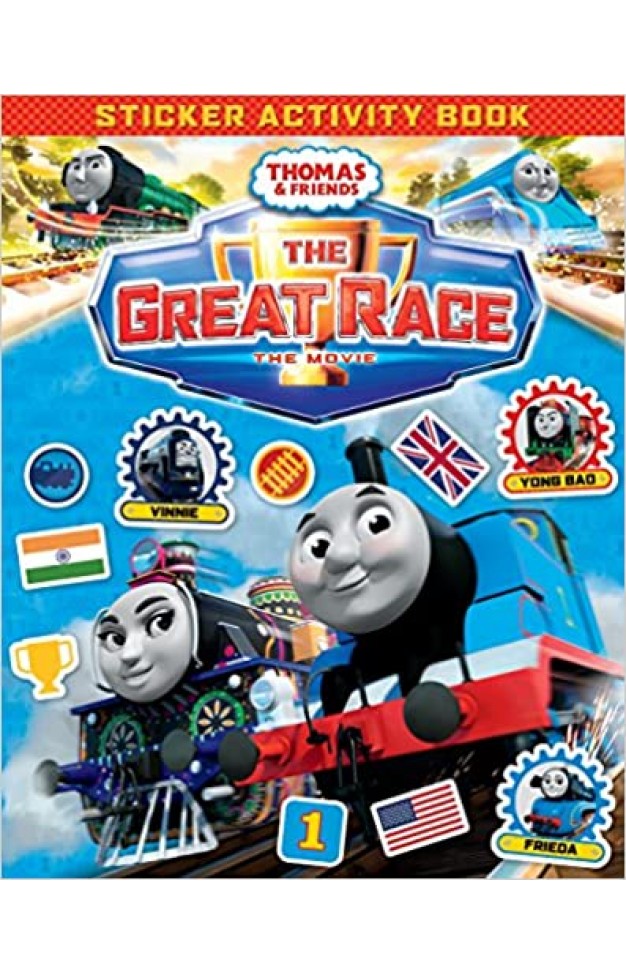 Thomas & Friends: The Great Race Movie Sticker Book - (PB)