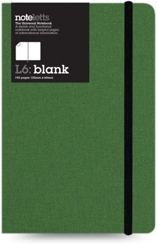 Universal : L6 Medium Ruled Notebook Green - (HB)