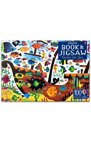Usborne Jigsaw with a Book: Under the Sea Jigsaws - Box