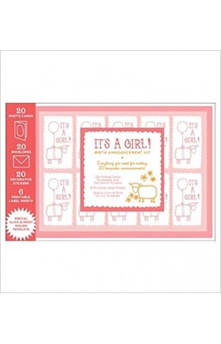 Birth Announcement Kit Girl