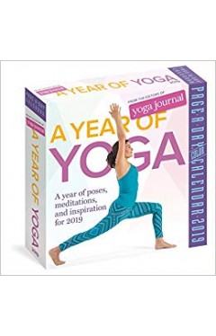 2019 a Year of Yoga Colour Page-A-Day Calendar