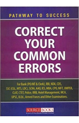 Correct Your Common Errors