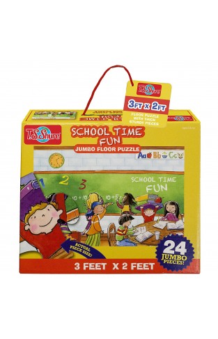 School Time Fun Jumbo Floor Puzzle