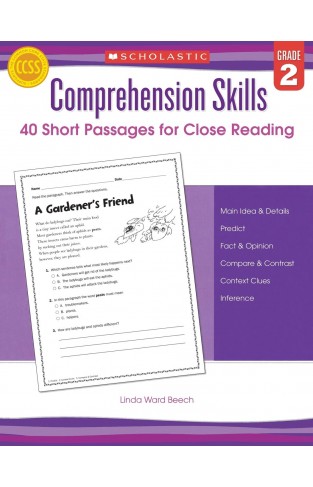 40 Short Passages for Close Reading, Grade 2