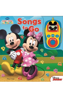 Disney - Mickey Mouse and Minnie Mouse Digital Music Player Board Book
