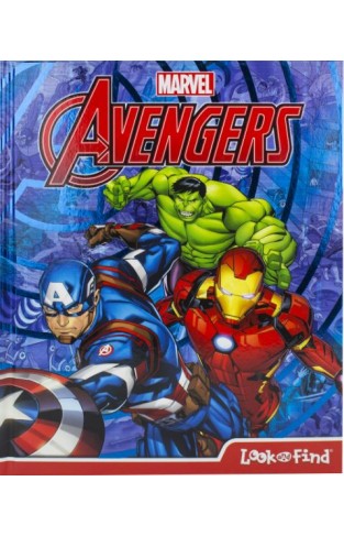 Marvel Avengers Look and Find Activity Book - Hardcover 