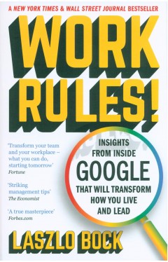 Work Rules! - Insights from Inside Google That Will Transform How You Live and Lead