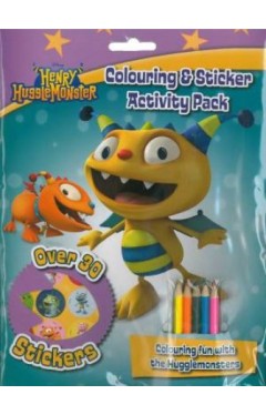Disney Junior Henry Hugglemonster Colouring &amp; Sticker Activity Fun