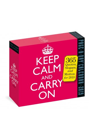 Keep Calm and Carry on Page-A-Day Calendar 2019 