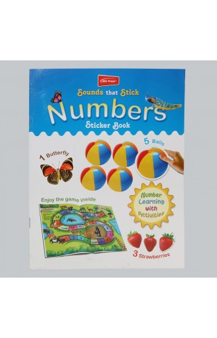 Sounds that Stick Numbers Sticker Book
