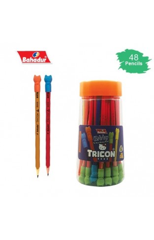 8000 KITTY TRICON JAR WITH ERASER