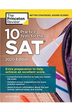 10 Practice Tests for the SAT, 2020 Edition (College Test Prep) Paperback