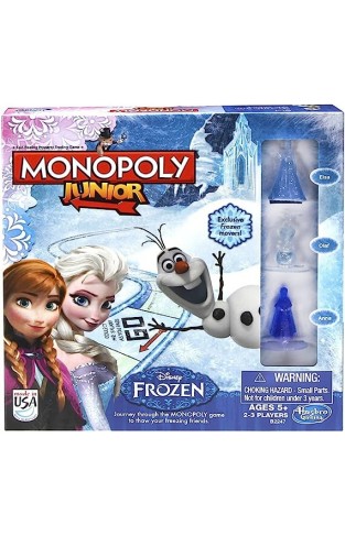 Monopoly Junior Game from the movie Disnep Frozen Edition (Board Game)
