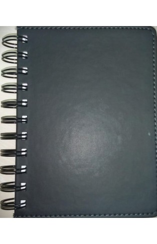 Notebook Black A6 Spiral