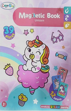 Magnetic book Unicorn 63007