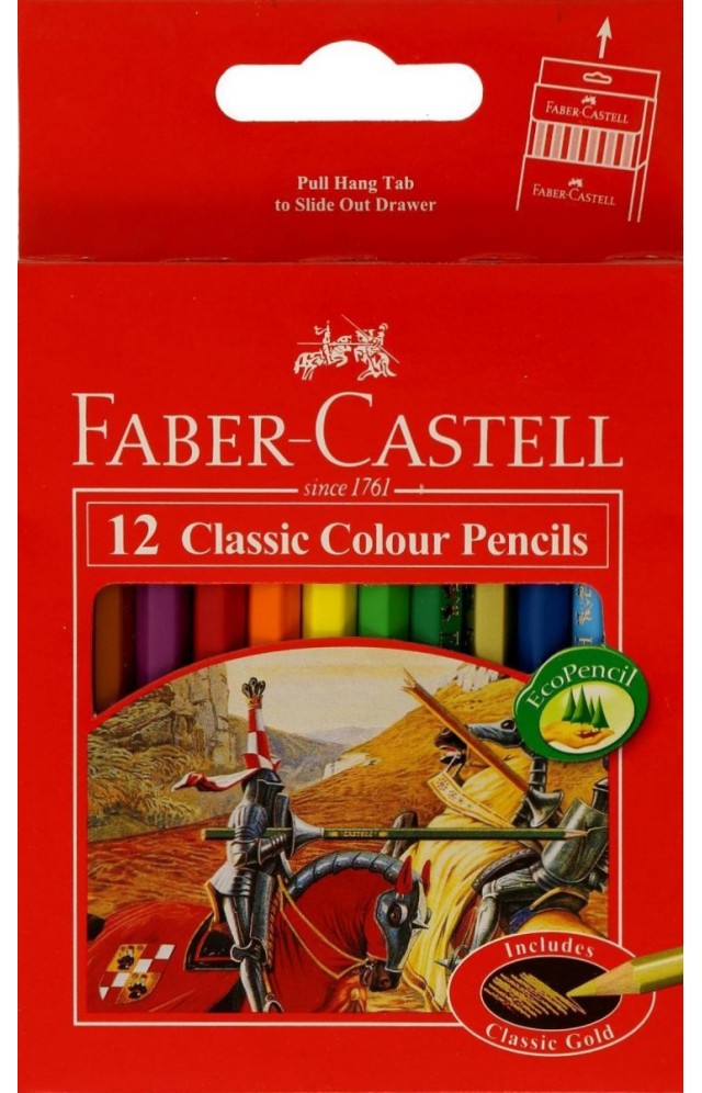 Faber Castell Classic Colour Pencils Box 24