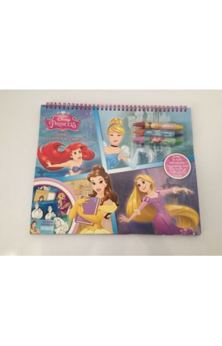 Placemats Activity Jumbo Pad Disney Princess Full Of Colouring & Activties NEW