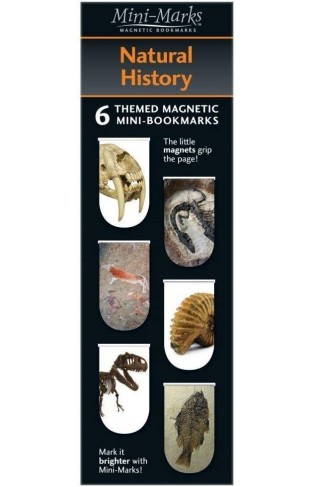 Mini Marks Magnetic Bookmarks  (Natural History )