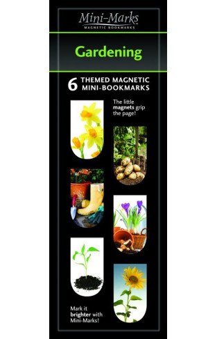 Mini Marks Magnetic Bookmarks Gardening