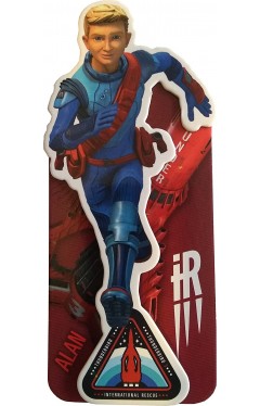 Thunderbirds Are Go Magnetic Bookmarks- Alan Tracy